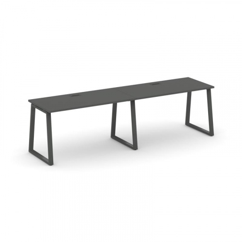 Style Project Рабочая станция 1 сторон. SN-6T1.ORS-024 Акация Лорка/Металл Антрацит/Заглушка Пластик фото 27