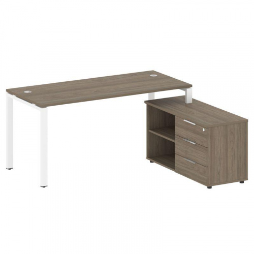 Бенч-система с тумбой на П-обр. м/к Metal System БП.РС-СТС-2.4 (R)