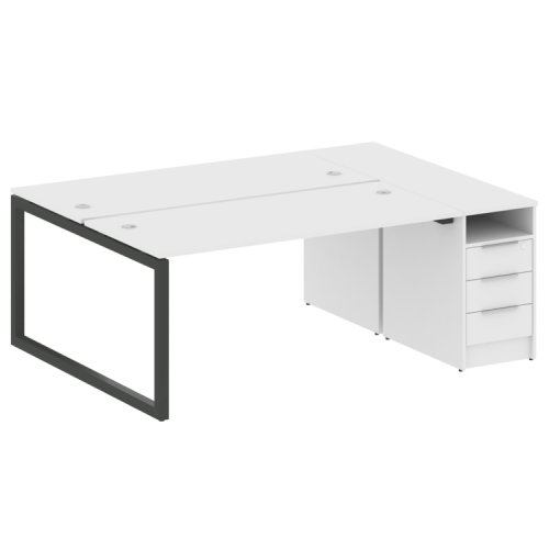 Бенч-система с тумбой на О-обр. м/к Metal System Quattro 50БО.РС-СТП-2.4 фото 6 Бенч-система с тумбой на О-обр. м/к Metal System Quattro 50БО.РС-СТП-2.4 фото 6