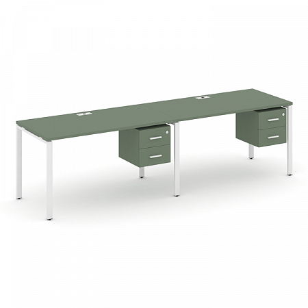 Бенч-система на 2 места с подвесными тумбами Concept CN.ORS-115