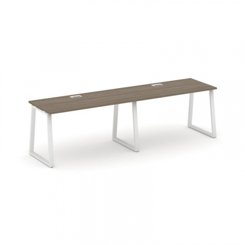 Style Project Рабочая станция 1 сторон. SN-6T1.ORS-024 Акация Лорка/Металл Антрацит/Заглушка Пластик фото 15