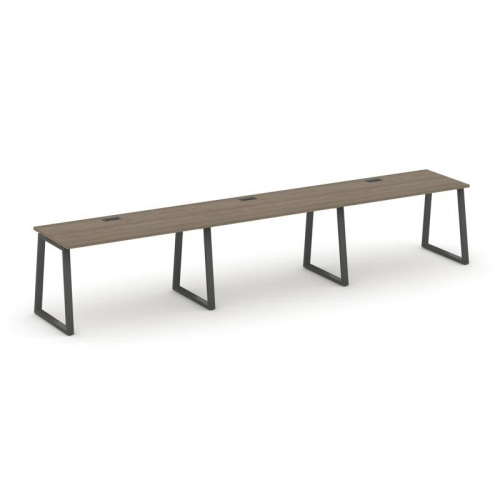 Style Project Рабочая станция 1 сторон. SN-6T1.ORS-041 Акация Лорка/Металл Антрацит/Заглушка Пластик фото 25