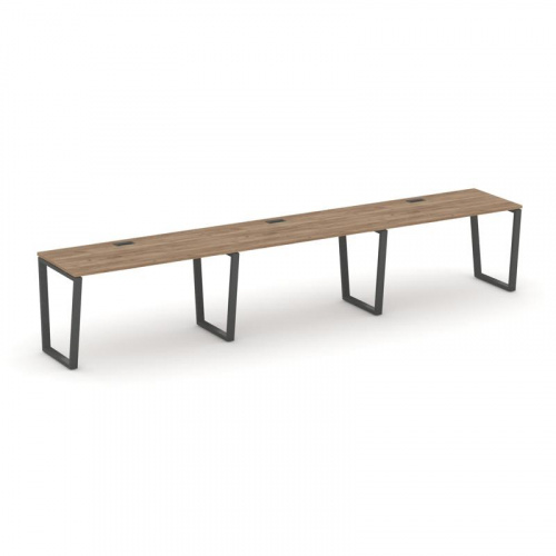 Style Project Рабочая станция 1 сторон. SN-6T2.ORS-034 Акация Лорка/Металл Антрацит/Заглушка Пластик фото 23