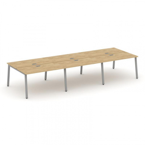 Style Project Рабочая станция 2-х сторон. SN-6A.DRS-073 Вяз Благородный/Металл Антрацит 4140*1432*75 фото 6 Style Project Рабочая станция 2-х сторон. SN-6A.DRS-073 Вяз Благородный/Металл Антрацит 4140*1432*75 фото 6