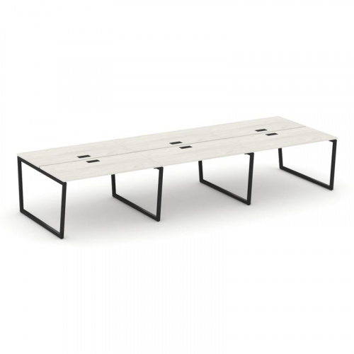 Style Project Рабочая станция 2-х сторон. SN-4T2.DRS-073 Акация Лорка/Металл Антрацит/Заглушка Пласт фото 5 Style Project Рабочая станция 2-х сторон. SN-4T2.DRS-073 Акация Лорка/Металл Антрацит/Заглушка Пласт фото 5