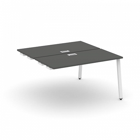 Style Project Стол-приставка к опор. элем. SN-6A.DPRS-022 Антрацит/Металл Белый 1180*1632*750