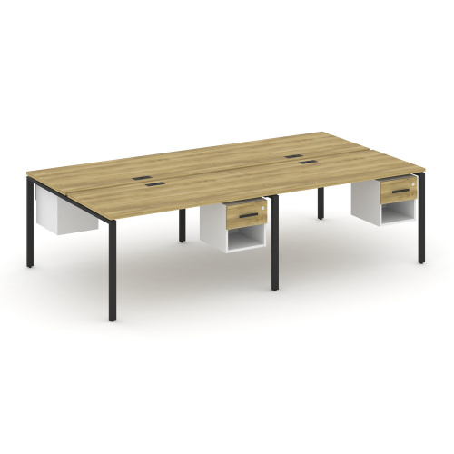 Бенч-система на 4 места с подвесными тумбами Concept CN.DRS-139 фото 6