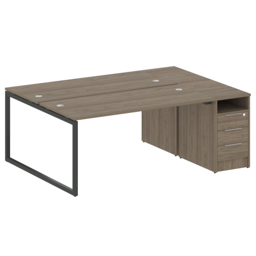 Бенч-система с тумбой на О-обр. м/к Metal System Quattro 40БО.РС-СТП-2.4 Бенч-система с тумбой на О-обр. м/к Metal System Quattro 40БО.РС-СТП-2.4