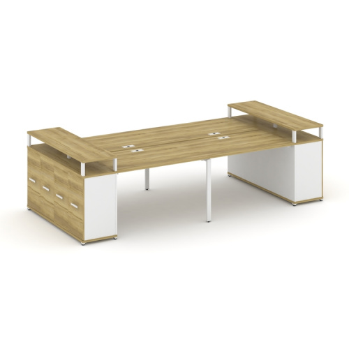 Бенч-система с опорными распашными шкафами Concept CN.DRS-266 фото 11 Бенч-система с опорными распашными шкафами Concept CN.DRS-266 фото 11