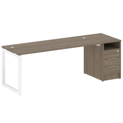 Бенч-система с тумбой на О-обр. м/к Metal System Quattro 50БО.РС-СТП-1.5