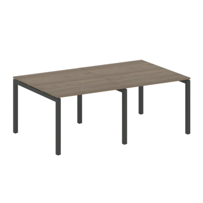 Переговорный стол на П-обр. м/к Metal System Quattro 50БП.ПРГ-2.1