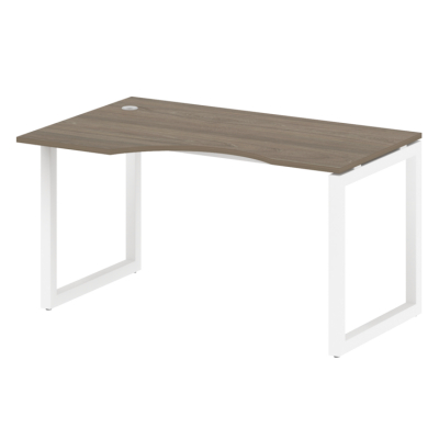 Стол криволинейный левый на О-обр. м/к Metal System Quattro 50БО.СА-2 (L)