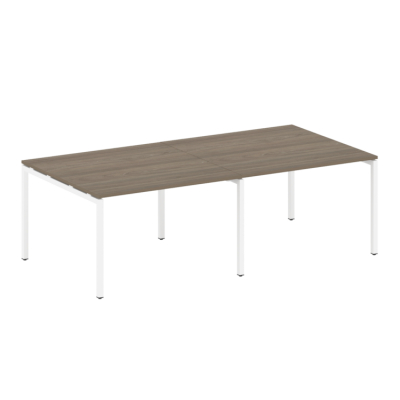 Переговорный стол на П-обр. м/к Metal System Quattro 40БП.ПРГ-2.2